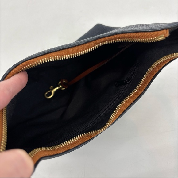 Dooney & Bourke Dark Navy Pebbled Leather Shoulder Bag Mini Vintage -Rare - Picture 11 of 12